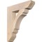 Ekena Millwork Olympic Slat Smooth Bracket, Douglas Fir, 5 1/2"W x 26"D x 30"H BKT06X26X30OLY06SDF - alternate 1